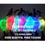 7 Color Lights LED Light up Face Mask USB Rechargeable Glowing Luminous Dust Mask for Christmas Party Festival Dancing Rave Masquerade Costumes (Face Mask)