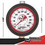Longacre 52-52002 Liquid Filled 2-1/2 Tire Gauge, 0-60 psi