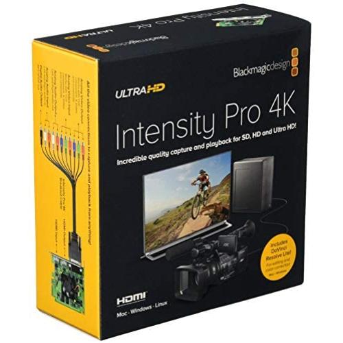 Blackmagic Design Intensity Pro 4K Capture & Playback Input/Output Card, Ultra HD at 30fps and 1080p at 60fps