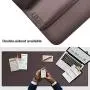 Cacoy 51.2''x23.6'' Desk Pad, Dual-Side Use Mouse Mat, Waterproof PU Leather Desk Blotter Protector Mouse Pad, Multifunctional Desk Writing Mat for Office,Game, Laptop, Home (Brown) Cacoy 51.2''x23.6'' Desk Pad, Dual-Side Use Mouse Mat, Waterproof PU Leather Desk Blotter Protector Mouse Pad, Multifunctional Desk Writing Mat for Office,Game, Laptop, Home (Brown)