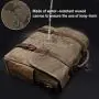 Mens Messenger Bag 15.6 Inch Waterproof Vintage Genuine Leather Waxed Canvas Briefcase Large Satchel Shoulder Bag Rugged Leather Computer Laptop Bag, Khaki Mens Messenger Bag 15.6 Inch Waterproof Vintage Genuine Leather Waxed Canvas Briefcase Large Satchel Shoulder Bag Rugged Leather Computer Laptop Bag, Khaki