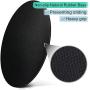 ITNRSIIET Mouse Pad, Stitched Edge, Premium-Textured Mouse Mat, Waterproof, Non-Slip Rubber Base Round Mousepad for Laptop Computer PC Office. Cute Design Desk Accessories, Cute Flower