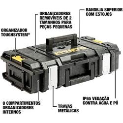 DEWALT Tough System Tool Box, Small (DWST08201)