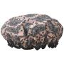 Mea Tira Mildew-Proof, Waterproof, Smooth Fabric Bath Cap, Extra Large And Suitable For All Hairstyles, Elastic Shrink Hem -Pack Of 4 PCs,(Style Flowers And Fashionable Plaid)