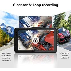 Dash Camera for Cars, Super Night Vision Dash Cam Front and Rear with 32G SD Card, 1080P FHD DVR Car Dashboard Camera with G-Sensor, WDR, Parking Monitor, Loop Recording, Motion Detection 【2021 New】