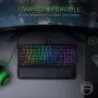 Razer BlackWidow TE Chroma v2 TKL Tenkeyless Mechanical Gaming Keyboard: Green Key Switches, Tactile & Clicky, Chroma RGB Lighting, Magnetic Wrist Rest, Programmable Macros, Classic Black