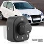 Fydun Side Mirror Control Button ABS Plastic Side Mirror Control Switch Knob Black for 1K0959565H 1K0959565F 1K0959565K