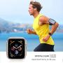 Goton Compatible iWatch Apple Watch Edge Case 40mm SE / Series 6 / 5 / 4 [No Screen Protector] , (2 Packs) Soft TPU Shockproof Edge Case Cover Bumper Protector (Clear and Clear, 40mm)