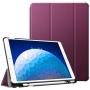 Fintie Case for iPad Air (3rd Gen) 10.5'' 2019 / iPad Pro 10.5'' 2017 - [SlimShell] Ultra Lightweight Standing Protective Cover with Built-in Pencil Holder, Auto Wake/Sleep (Purple)
