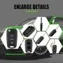 SCITOO 2pcs 3 Buttons Key Fob Keyless Entry Remote Shell Case & Pad Replacement for Kia Soul Rio Rondo Sportage 2007-2013