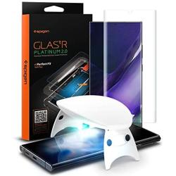 Spigen Tempered Glass Screen Protector [Glas.tR Platinum] designed for Galaxy Note 20 Ultra
