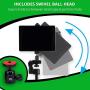 KobraTech iPad Tripod Mount - TabMount 360 - iPad Mount for Tripods with Ball Head & Bluetooth Remote Shutter