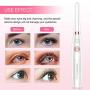 Heated Eyelash Curler, TOUCHBeauty USB Rechargeable Electric Eyelash Curlers with 3 Temperature Settings Silicone Comb Lash Curler for Women Quick Natural Curling Safe Painless Long Lasting