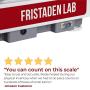 American Fristaden Lab Industrial Counting Scale | Digital Balance for Counting Parts and Coins with 30kg Capacity & 0.5g Accuracy | Electronic Gram Scale | 1YR Warranty