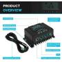 Renogy Rover Elite 20 amp MPPT Solar Charge Controller, 20A, With Lcd Display