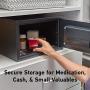 SentrySafe X055 Security Safe with Digital Keypad, 0.5 Cubic Feet (Medium), Black