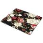 Smooffly Gaming Mouse Pad Custom,Watercolor Floral with Roses Mouse pad Non-Slip Rubber Rectangle Mouse Pads for Computers Laptop