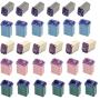 30 Pack Micro Cartridge Fuses Mcase Type Fuse 15amp 20amp 25amp 30amp 40amp for Cars, Trucks, and SUV