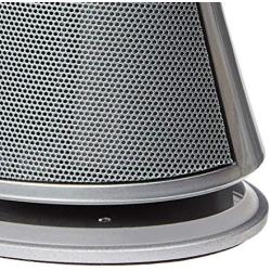 Amazon Basics USB-Powered PC Computer Speakers with Dynamic Sound | Silver