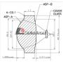 G-2 405nm/445nm/515nm - Engraving Laser Lens - Collimation Glass Lens - Single Element G2