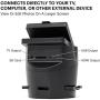 KODAK SCANZA Digital Film & Slide Scanner - Converts 35mm, 126, 110, Super 8 & 8mm Film Negatives & Slides to JPEG - Includes Large Tilt-Up 3.5'' LCD, Easy-Load Film Inserts, Adapters & More