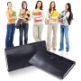Receipt Organizer for Business,School,Office,Bank,Accordian File Folder for Check,Bill,Invoice,13 Pockets Expanding File Organizer(Black)