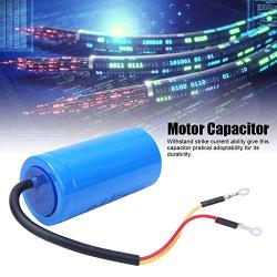 Capacitor, Run Capacitor,CD60 Starting Capacitor, 250V 300uf Capacitor, for Motor Start Motor Air Compressor, Switching Capacitor Explosion-Proof Household Appliances Accessory