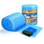 Fuxury Blue Anti-Static Bubble Pouches 7.5x7.5 Inch,2 Rolls 50 Packs Total Anti-Static Bubble Cushioning Wrap Pouch Bag Roll Bubble Bags Pouches