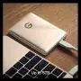 G-Technology 2TB G-DRIVE Mobile USB-C (USB 3.1 Gen 1) Portable External Hard Drive, Gold - 0G10340