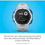 Garmin Instinct Solar Surf, Solar-Powered Rugged Outdoor Smartwatch with Tide Data and Dedicated Surfing Activity, Cloudbreak