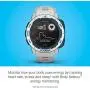 Garmin Instinct Solar Surf, Solar-Powered Rugged Outdoor Smartwatch with Tide Data and Dedicated Surfing Activity, Cloudbreak