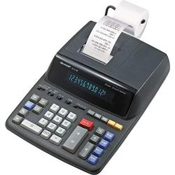 Sharp EL2196BL EL2196BL Two-Color Printing Calculator Black/Red Print 3.7 Lines/Sec