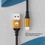 iPhone Charger 10 ft,3-Pack Extra Long Lightning Cable, MFi-Certified iPhone Charger Cable 10 Foot Charging Cord for iPhone 12 11 Pro X XS Max XR/8 Plus/7 Plus/6/6s Plus/5s /5c/iPad Mini Air(Gold)