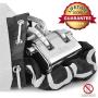 VULCAN Premium Case-Hardened Security Chain and Lock Kit - 5/16 Inch x 9 Foot Chain Cannot Be Cut with Bolt Cutters Or Hand Tools