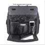 STEBCO 261710BLK Rolling Catalog/Computer Case, Nylon, 18 x 8 x 13, Black (STB261710BLK)