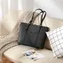 BOSTANTEN Women Leather Laptop Tote Office Shoulder Handbag Vintage Briefcase 15.6 inch Computer Work Purse Black BOSTANTEN Women Leather Laptop Tote Office Shoulder Handbag Vintage Briefcase 15.6 inch Computer Work Purse Black