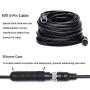 HD Backup Camera Kit 7 Inch LCD Rear View Camera Monitor, P67 Waterproof Night Vision, Easy Installation Back up Rearview Cam for Trucks, RVs, Trailers, Bus, Harveste, Pickup, Motor Home, Van ect.