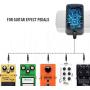 SONICAKE 9V DC 1A Power Supply Adapter for Guitar Effects Pedal with 5 Way Daisy Chain Power Cable