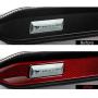 Car Styling Carbon Fiber Interior Car Dashboard Decoration Strip Center Console Custom 3D Sticker for Ford Mustang 2015 2016 2017 2018 2019 Accessories (1 Piece Red)