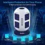 Keedox Power Strip Tower Surge Protector, 8 Outlet 4 USB Ports Electric Charging Station, Multi Plug Outlet with 10Ft Long Extension Cord