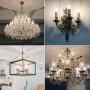 Dimmable E12 Candelabra LED Bulbs,Cotanic 6W (60W Equivalent),4000K Daylight,600LM Ceiling Fan Light Bulb,C35 Filament Chandelier Light Bulbs B11 Candle Lights with Clear Glass,Pack of 6