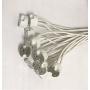 10 Pack Bioluz LED MR16 Socket, GU5.3 Socket, LED Halogen Lamp Ceramic Wire Connector Base Socket Adapter MR16 MR11 G4 GU5.3 Socket (Pack of 10)