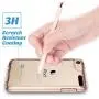 ULAK iPod Touch 6 Case, iPod Touch 7 Case, Clear Slim Hybrid Clear Bumper TPU/Scratch Resistant Hard PC Back/Corner Shock Absorption Case for Apple iPod Touch 5th/6th/7th Generation (Rose Gold)