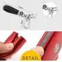 BOYUER Keyless Remote Control Smart Car Key Fob Cover Soft TPU Key Fob Case Key Chain For Mazda MAZDA3 2019 2020 CX-30 2019 2020 CX-5 2020 CX-8 2020 (PINK）