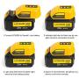 Battery Adapter (2-Pack) Compatible with Dewalt 12V/20V Lithium Ion Battery,Dual USB & DC Port Charger Power Source for Dewalt DCB090 DCB091