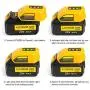Battery Adapter (2-Pack) Compatible with Dewalt 12V/20V Lithium Ion Battery,Dual USB & DC Port Charger Power Source for Dewalt DCB090 DCB091
