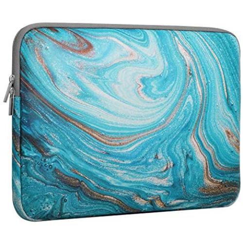 MoKo 13-13.3 Inch Laptop Sleeve Bag Fits MacBook Air 13-inch Retina 2020-2016, MacBook Pro 13'', Surface Book/Surface Laptop 13.5'', Waterproof PU Leather Protective Case - Desert