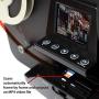 Magnasonic Super 8/8mm Film Scanner, Converts Film into Digital Video, Vibrant 2.3'' Screen, Digitize and View 3'', 5'' and 7'' Super 8/8mm Movie Reels (FS81)