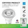Sunco Lighting 10 Pack PAR20 LED Bulb, 7W=50W, Dimmable, 2700K Soft White, E26 Base, Indoor/Outdoor Spotlight, Waterproof - UL & Energy Star