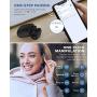 Lasuney IPX7 Waterproof Bluetooth Earbuds, True Wireless Earbuds, 35H Cyclic Playtime Headphones with Charging Case and mic for iPhone Android, in-Ear Stereo Earphones Headset for Sport - Black